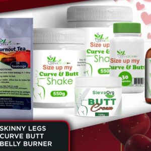 Skinny Legs, Curve, Butt & Belly Burner Combo